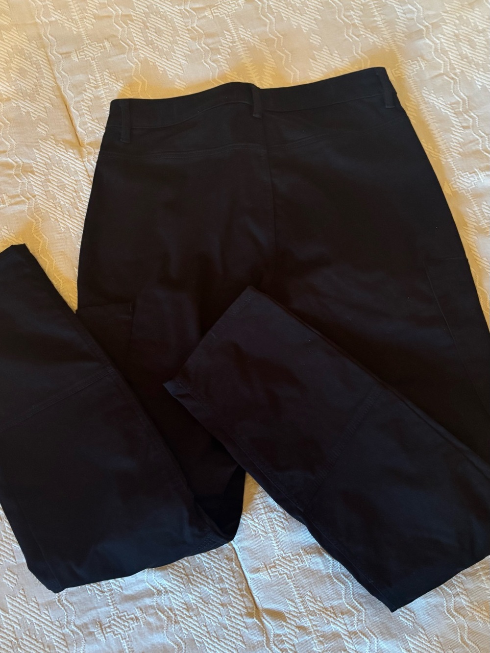 G-STAR “BIKER SKINNY CARGO PANTS” DARK BLACK MOTO JEANS sz 30/32 or  SZ 6/8 NEW! - Picture 11 of 17